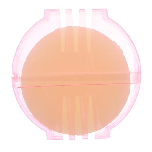 BATHVEVE Nähfadenregler Nähen Zubehör Stickerei Stickwachs Stichlinie Wachs Starker Nähfaden Nähwachs Nähprodukte Steppgarn Wachs Stickgarnwachs Handnähgarn Fadenwachs Rosa Plastik von BATHVEVE