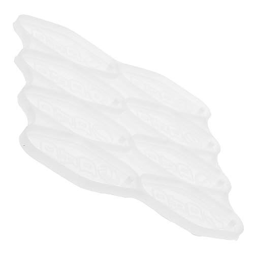BATHVEVE Schlüsselanhänger zum Vatertag bastelbedarf geschenkideen für vatertag Bausatz Süßigkeitenformen Ornamentformen für Epoxidharz Formen zur Herstellung von Schlüsselanhängern Weiß von BATHVEVE