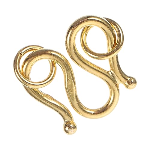 BATHVEVE Silber Schmuckverschluss Für Halsketten Armbänder Einfache Handhabung Glatte Oberfläche Für Schmuckherstellung Für Kreative Projekte Und von BATHVEVE