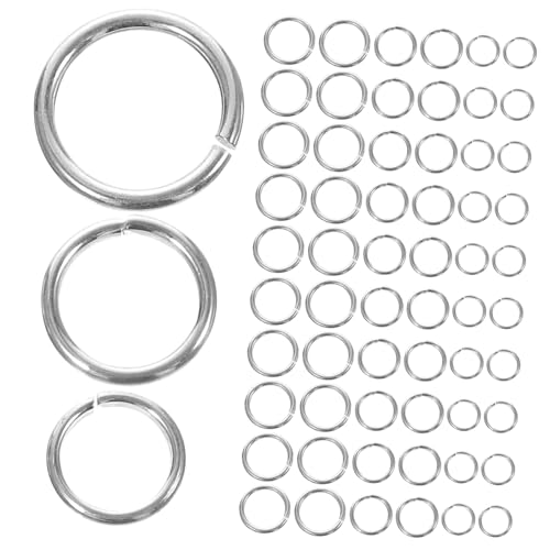 BATHVEVE Silber Sprungringe für DIY Schmuckherstellung Armbänder und für Kreative Projekte BATHVEVE Silber Sprungringe für DIY Schmuckherstellung Armbänder und für Kreative Projekte von BATHVEVE