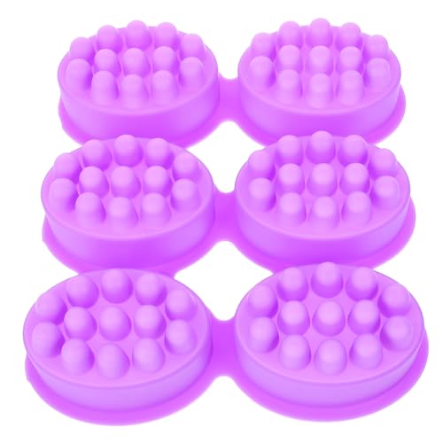 BATHVEVE Silikon Seifenform Oval Massageform für DIY Seifenherstellung Flexible Stick Oberfläche Einfach zu Reinigen Perfektes BATHVEVE Silikon Seifenform Oval Massageform für DIY Seifenherstellung Flexible Stick Oberfläche Einfach zu Reinigen Perfektes von BATHVEVE