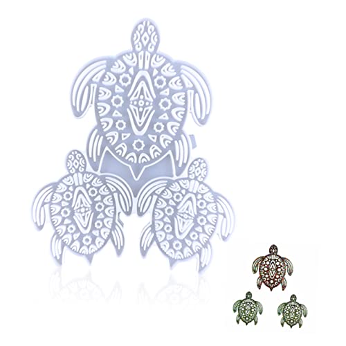 BATHVEVE Silikonform Form in Form Einer Meeresschildkröte Ozeandekor Party Schildkrötenhandwerk Diy-epoxid-silikon-gießform Untersetzerform Mit Meeresschildkröte Kieselgel Weiß BATHVEVE Silikonform Form in Form Einer Meeresschildkröte Ozeandekor Party Schildkrötenhandwerk Diy-epoxid-silikon-gießform Untersetzerform Mit Meeresschildkröte Kieselgel Weiß von BATHVEVE
