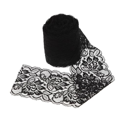 BATHVEVE Spitzen zubehör Spitzengewebeband Spitzenapplikationen Verzierungen Spitzenstoff Bänder trimmen Hochzeit Spitzenbesatz Kleidung Zierband nähen Spandex-Garn Black BATHVEVE Spitzen zubehör Spitzengewebeband Spitzenapplikationen Verzierungen Spitzenstoff Bänder trimmen Hochzeit Spitzenbesatz Kleidung Zierband nähen Spandex-Garn Black von BATHVEVE