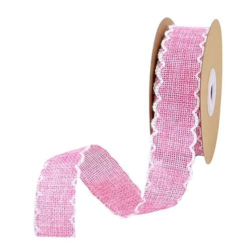 BATHVEVE Yards Wavy Brim Ribbon für DIY Frischblumenverpackung und Kreative Tischdeko für Garten Feiern und Bastelprojekte von BATHVEVE