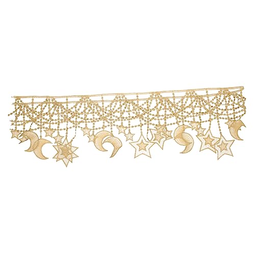 BATHVEVE Ziehen Sie Spitzenzubehör An Band Mit Verzerrungen Spitzenbesatz Mit Quaste Nähen Sterne Spitzenbesatz Dekoration Spitze Spitze Goldrand Trimmt Golden Polyester BATHVEVE Ziehen Sie Spitzenzubehör An Band Mit Verzerrungen Spitzenbesatz Mit Quaste Nähen Sterne Spitzenbesatz Dekoration Spitze Spitze Goldrand Trimmt Golden Polyester von BATHVEVE