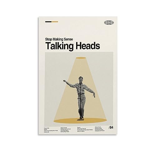 Talking Heads – Stop Making Sense Leinwandposter Schlafzimmer Dekoration Landschaft Büro Valentinstag Geburtstagsgeschenk ungerahmt 30 x 45 cm von BATTTX
