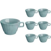 BAUSCHER Kaffeetassen EDGE grün 0,35 l, 6 St. von BAUSCHER