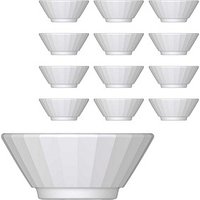 BAUSCHER Schalen EDGE weiß 0,10 l, 12 St. von BAUSCHER