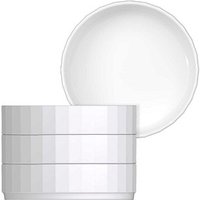 BAUSCHER Schalen EDGE weiß 1,25 l, 3 St. von BAUSCHER