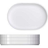 BAUSCHER Teller EDGE weiß Ø 24,0 cm, 3 St. von BAUSCHER