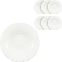 BAUSCHER Teller SMART STRIPES Fahne weiß Ø 24,0 cm, 6 St. von BAUSCHER