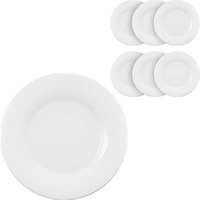 BAUSCHER Teller SMART STRIPES Fahne weiß Ø 27,0 cm, 6 St. von BAUSCHER