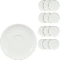 BAUSCHER Untertassen SMART STRIPES weiß Ø 12,0 cm, 12 St. von BAUSCHER