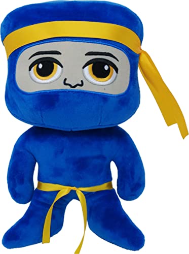 BAY Sports Ninja Plüsch Maskottchen Teddy Glücksbringer Stofftier Geschenk Kampfsport Kickboxen Karate Taekwondo MMA Muay Thai Thaiboxen von BAY Sports