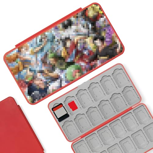 BAYINBROOK Switch Spiele Aufbewahrung, Switch Spiele Lagerung, Tragbares Gerät mit Großer Kapazität, Mit 24 Game Card Slots und 24 Micro SD Card Slots, Weiches Silikon Futter, Magnetverschluss (D4) BAYINBROOK Switch Spiele Aufbewahrung, Switch Spiele Lagerung, Tragbares Gerät mit Großer Kapazität, Mit 24 Game Card Slots und 24 Micro SD Card Slots, Weiches Silikon Futter, Magnetverschluss (D4) von BAYINBROOK