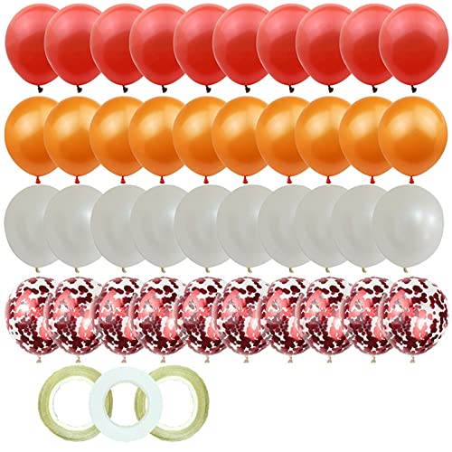 40 Stück 12-Zoll Latexballons Vielseitig Einsetzbar Dekorative Ballonornamente Für Hochzeit Geburtstag Urlaub Party Dekoration Event Zubehör von BAYORE