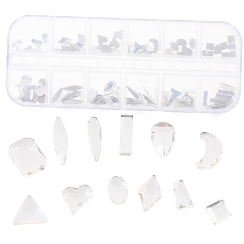 BAZEITFLOW 1 Karton DIY Nagel Strasssteine Set Fächer Ab Flatback Nail Charms für Nagelkunst und Maniküre Zubehör Langlebige Verzierung für Nägel Kleidung Schuhe und DIY Bastelbedarf BAZEITFLOW 1 Karton DIY Nagel Strasssteine Set Fächer Ab Flatback Nail Charms für Nagelkunst und Maniküre Zubehör Langlebige Verzierung für Nägel Kleidung Schuhe und DIY Bastelbedarf von BAZEITFLOW