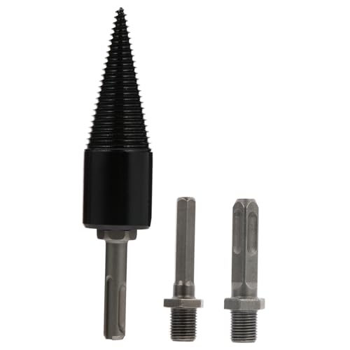 BAZEITFLOW 1 Satz Bohrer Für Die Holzbearbeitung Schrauben Professional Kegelbohrer Brennholzspalter Stahlbohrer Hammer-bohrmaschine Brennholzbohrer Holzspaltbohrer Hochgeschwindigkeitsstahl BAZEITFLOW 1 Satz Bohrer Für Die Holzbearbeitung Schrauben Professional Kegelbohrer Brennholzspalter Stahlbohrer Hammer-bohrmaschine Brennholzbohrer Holzspaltbohrer Hochgeschwindigkeitsstahl von BAZEITFLOW
