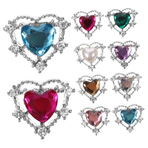 BAZEITFLOW 10 Stück Glitzernde Nail Art Strasssteine Bunte DIY Nagel Charms für Kreative Projekte Dekorative Nagelaccessoires für Maniküre und Kunsthandwerk Zufällige Farbe Zufällige Farbe BAZEITFLOW 10 Stück Glitzernde Nail Art Strasssteine Bunte DIY Nagel Charms für Kreative Projekte Dekorative Nagelaccessoires für Maniküre und Kunsthandwerk Zufällige Farbe Zufällige Farbe von BAZEITFLOW