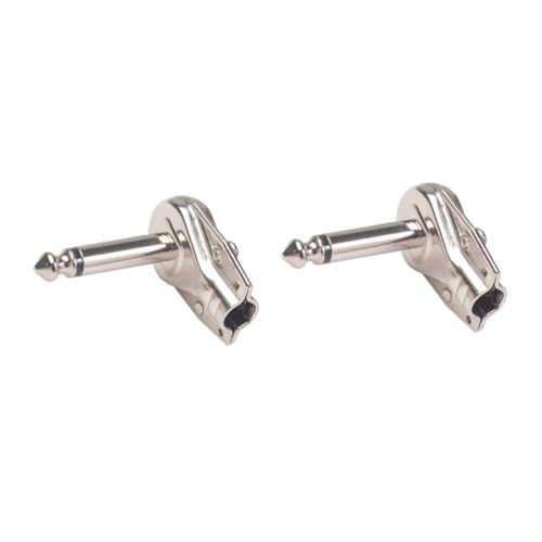 BAZEITFLOW 10 Stück Teiliges Effektpedal Anschlusskabel Adapter Silberfarbene Gitarren Pedal Kupplung Platzsparend und Robust Kompatibel mit Meisten Pedalboards Langlebiges BAZEITFLOW 10 Stück Teiliges Effektpedal Anschlusskabel Adapter Silberfarbene Gitarren Pedal Kupplung Platzsparend und Robust Kompatibel mit Meisten Pedalboards Langlebiges von BAZEITFLOW
