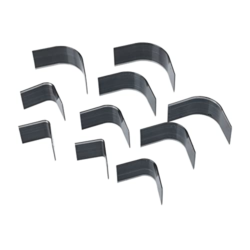 BAZEITFLOW 10 Stück Teiliges Set Lederschneider Werkzeug Runde Cutter Punch für DIY Lederhandwerk für Ausstanzen und Formen von Runden Formen Ledergürteln und Anderen Lederprodukten von BAZEITFLOW
