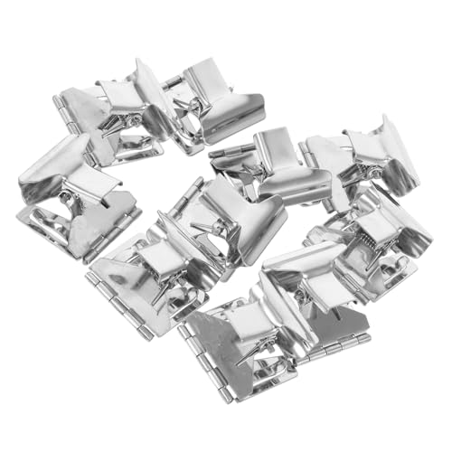 BAZEITFLOW 10 Stück Teiliges Verstellbare Preisschildhalter aus Edelstahl Robuste Etikettenhalter für Supermärkte und Bäckereien Vielseitige Pop Werbeclip Preisschilder Aufsteller für Regal BAZEITFLOW 10 Stück Teiliges Verstellbare Preisschildhalter aus Edelstahl Robuste Etikettenhalter für Supermärkte und Bäckereien Vielseitige Pop Werbeclip Preisschilder Aufsteller für Regal von BAZEITFLOW