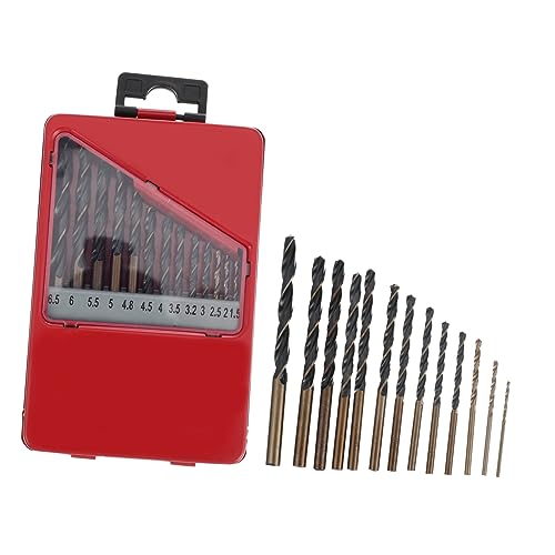 BAZEITFLOW 13 Stück Teiliges Set Bohrer für Langlebige Verschleißfeste Bohrer für Verschiedene Anwendungen Leicht und Tragbar Umweltfreundliches Material BAZEITFLOW 13 Stück Teiliges Set Bohrer für Langlebige Verschleißfeste Bohrer für Verschiedene Anwendungen Leicht und Tragbar Umweltfreundliches Material von BAZEITFLOW