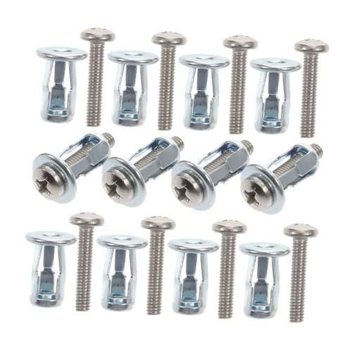 BAZEITFLOW 15 Stück Teiliges Set Metall Expansionsbolzen mit Blütenmutter Stabile Hohltür Ankerschrauben aus Kohlenstoffstahl Schnelle Schwere Lastbefestigung für Gipskartonwände und BAZEITFLOW 15 Stück Teiliges Set Metall Expansionsbolzen mit Blütenmutter Stabile Hohltür Ankerschrauben aus Kohlenstoffstahl Schnelle Schwere Lastbefestigung für Gipskartonwände und von BAZEITFLOW