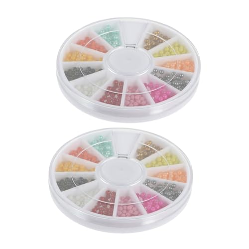BAZEITFLOW 2 Karton Nagel Caviar Perlen Kreative Beads für DIY Nail Art Bunte Kleine Nagelperlen Langlebig und Einfach Anzuwenden für Professionelle Maniküre und Persönliche Gestaltung BAZEITFLOW 2 Karton Nagel Caviar Perlen Kreative Beads für DIY Nail Art Bunte Kleine Nagelperlen Langlebig und Einfach Anzuwenden für Professionelle Maniküre und Persönliche Gestaltung von BAZEITFLOW