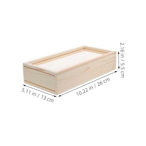 BAZEITFLOW 2 Stück Teiliges Acryl Bilderrahmen mit Getrockneten Blumen und Blättern Minimalistischer Holz Shadow Box Rahmen Schützender Pflanzen pressedruck für DIY Naturdeko Zuhause und von BAZEITFLOW