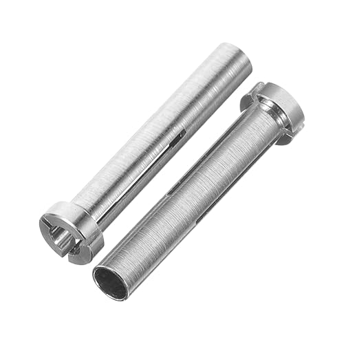 BAZEITFLOW 2 Stück Teiliges Bohrmaschinenadapter aus Edelstahl Langlebiger Bit für Präzises Zubehör für Elektronische Gravur und Bohrmaschinen Wiederverwendbar und Kompakt für DIY Einsatz von BAZEITFLOW