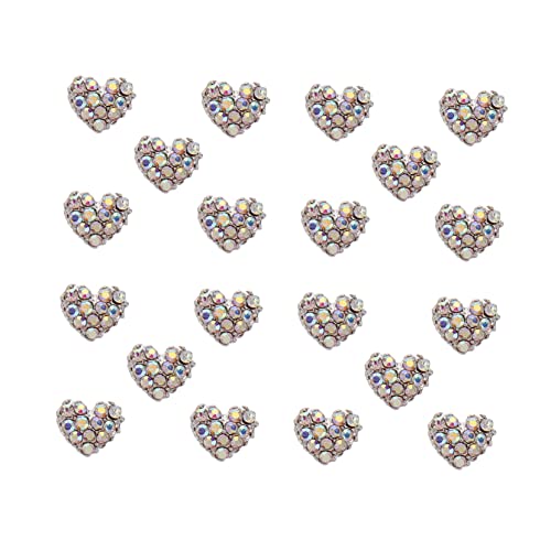 BAZEITFLOW 20 Stück Herzchen Nail Charms Teiliges Glänzende Herz Rhinestone Nagelsticker für DIY Nageldesign für Partys Abschlussfeiern und Besondere Anlässe BAZEITFLOW 20 Stück Herzchen Nail Charms Teiliges Glänzende Herz Rhinestone Nagelsticker für DIY Nageldesign für Partys Abschlussfeiern und Besondere Anlässe von BAZEITFLOW