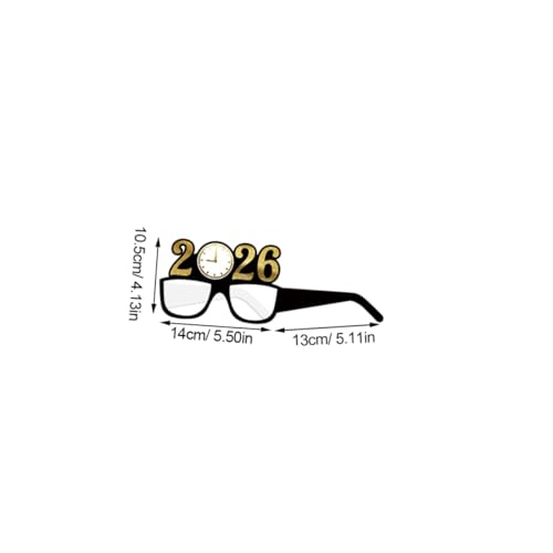 BAZEITFLOW 24 Stück Teiliges Year Eve Party Brille Schwarz Gold Papierbrillen Party Sonnenbrillen für Erwachsene und Teens Foto Requisiten für Silvester Feier BAZEITFLOW 24 Stück Teiliges Year Eve Party Brille Schwarz Gold Papierbrillen Party Sonnenbrillen für Erwachsene und Teens Foto Requisiten für Silvester Feier von BAZEITFLOW