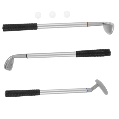 BAZEITFLOW 3 Sätze Golf Club Kugelschreiber Teiliges mit Schwarzem Blauem und Nachfüller Lustige Büro Schreibwaren für Golf Enthusiasten für und Dekoration von BAZEITFLOW