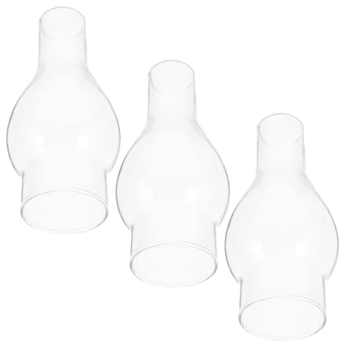 BAZEITFLOW 3 Stück Öllampen Schornstein Klares für Petroleumlampe Vintage Öllampen Zubehör für Notbeleuchtung und Outdoor Aktivitäten Passend für Durchmesser Höhe BAZEITFLOW 3 Stück Öllampen Schornstein Klares für Petroleumlampe Vintage Öllampen Zubehör für Notbeleuchtung und Outdoor Aktivitäten Passend für Durchmesser Höhe von BAZEITFLOW