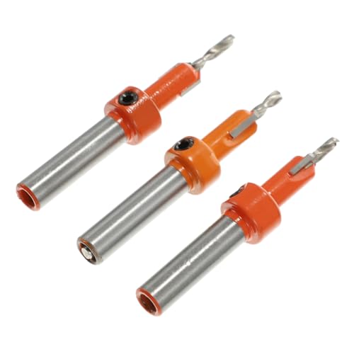 BAZEITFLOW 3 Stück Teiliges Senkbohrer aus Hochwertigem Material Langlebig und Korrosionsbeständig für Präzises Senken und Bohren in Praktisches Werkzeug für Professionelle Holzbearbeitung BAZEITFLOW 3 Stück Teiliges Senkbohrer aus Hochwertigem Material Langlebig und Korrosionsbeständig für Präzises Senken und Bohren in Praktisches Werkzeug für Professionelle Holzbearbeitung von BAZEITFLOW