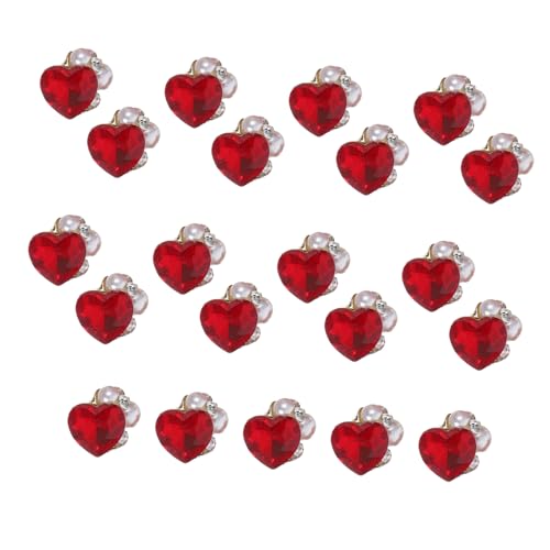 BAZEITFLOW 30 Stück Rote Nagel-strasssteine Rhinestones für Nägel Nagelschmuck Langlebig Sanft Nägeln für Maniküre DIY und Party Styling BAZEITFLOW 30 Stück Rote Nagel-strasssteine Rhinestones für Nägel Nagelschmuck Langlebig Sanft Nägeln für Maniküre DIY und Party Styling von BAZEITFLOW