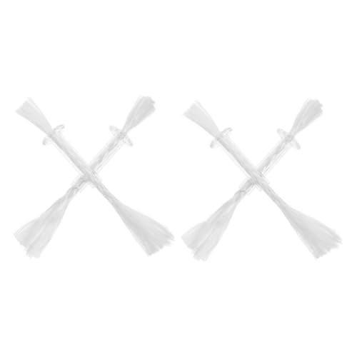 BAZEITFLOW 4 Stück Fiberglas Docht mit Halter Ømm Langlebig und Hitzebeständig Ersatzdocht für Kerosinlampen Tiki Fackeln für Hochzeitsdeko und Tempelbeleuchtung von BAZEITFLOW