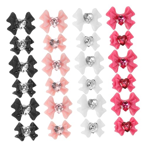 BAZEITFLOW 40 Stück Teiliges Nagelkunst mit Glänzenden Strass Schleifen Langlebige DIY Maniküre Schmuck Nagelverzierung in für Kreative Nageldesigns BAZEITFLOW 40 Stück Teiliges Nagelkunst mit Glänzenden Strass Schleifen Langlebige DIY Maniküre Schmuck Nagelverzierung in für Kreative Nageldesigns von BAZEITFLOW