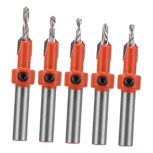 BAZEITFLOW 5 Stück Teiliges Senkbohrer Set für Holz mit Stufenbohrer Design Selbstschneidend Sicheres Schrauben Vielseitig für Möbelbau und Holzhandwerk Zeitsparend und Präzise für BAZEITFLOW 5 Stück Teiliges Senkbohrer Set für Holz mit Stufenbohrer Design Selbstschneidend Sicheres Schrauben Vielseitig für Möbelbau und Holzhandwerk Zeitsparend und Präzise für von BAZEITFLOW