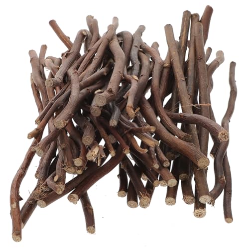 BAZEITFLOW 50 Stück Natürliche Holzstäbe Robuste DIY Holzstäbe für Bastelprojekte Fotorequisiten Floristik Weihnachtsdeko mit Rustikaler Maserung Leicht und BAZEITFLOW 50 Stück Natürliche Holzstäbe Robuste DIY Holzstäbe für Bastelprojekte Fotorequisiten Floristik Weihnachtsdeko mit Rustikaler Maserung Leicht und von BAZEITFLOW