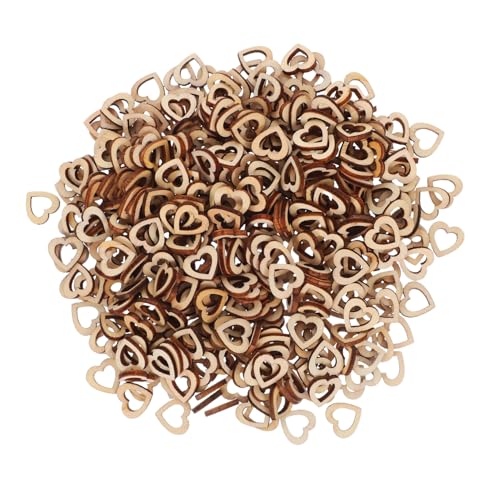 BAZEITFLOW 500 Stück Holzherzen Herzförmige Holzverzierungen Unfertige DIY Bastelholzscheiben Romantische Tischdekoration für Hochzeit Valentinstag Party Streudeko BAZEITFLOW 500 Stück Holzherzen Herzförmige Holzverzierungen Unfertige DIY Bastelholzscheiben Romantische Tischdekoration für Hochzeit Valentinstag Party Streudeko von BAZEITFLOW