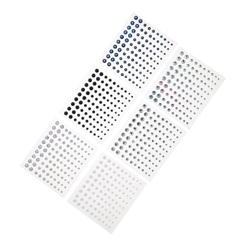 BAZEITFLOW 6 Blätter Selbstklebende Gesichtsschmuck Strasssteine und Perlen in Verschiedenen Hautfreundlich Vielseitig für Make Up Karneval Hochzeiten Partys und Nail Art Dekoration BAZEITFLOW 6 Blätter Selbstklebende Gesichtsschmuck Strasssteine und Perlen in Verschiedenen Hautfreundlich Vielseitig für Make Up Karneval Hochzeiten Partys und Nail Art Dekoration von BAZEITFLOW
