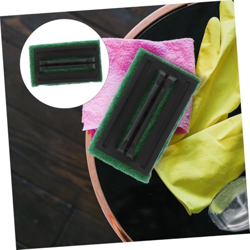 BAZEITFLOW 6 Stück Scrub Pads mit Griff Siebdruck Reinigungsbürsten Tintenentferner für Siebdruckrahmen Robust Kompakt Langlebig Zubehör für Siebdruckbedarf von BAZEITFLOW