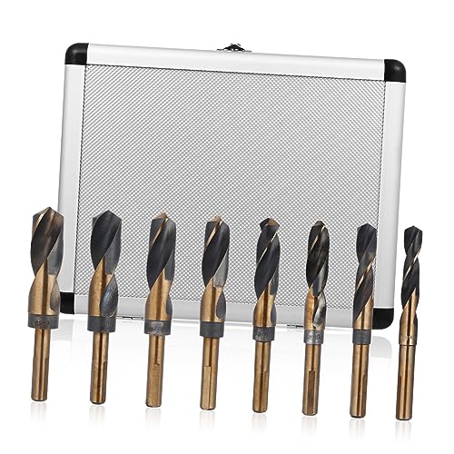 BAZEITFLOW 8 Stück Bohrer-set Beschichtet Großer Bohrer Schaft Kleiner Bohrer Wendelbohrer Spiralbohrer Bohrer Zum Bohren Von Metall Bohrer Für Gusseisen Bohrer Metall Schwarz Stahl BAZEITFLOW 8 Stück Bohrer-set Beschichtet Großer Bohrer Schaft Kleiner Bohrer Wendelbohrer Spiralbohrer Bohrer Zum Bohren Von Metall Bohrer Für Gusseisen Bohrer Metall Schwarz Stahl von BAZEITFLOW