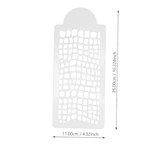 BAZEITFLOW 8 Stück Teiliges Leopardenmuster Schablonen aus Leichtem Pet für DIY Tortendeko Wasserdichte Wiederverwendbare Cake Decoration Tools zum Kreativen Backen und Basteln von BAZEITFLOW