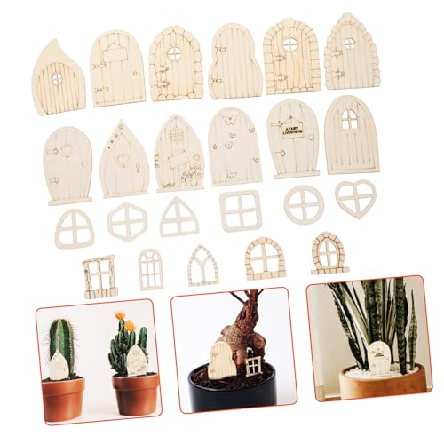 BAZEITFLOW 96 Stück Teiliges DIY Material mit Kleinen Unbemalten Feentüren Stabile Glatte Oberfläche zum Bemalen und Basteln für Kinderzimmerdekoration und Kreative Projekte BAZEITFLOW 96 Stück Teiliges DIY Material mit Kleinen Unbemalten Feentüren Stabile Glatte Oberfläche zum Bemalen und Basteln für Kinderzimmerdekoration und Kreative Projekte von BAZEITFLOW