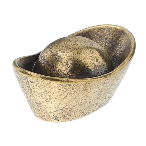 BAZEITFLOW Brass Ingots Ornament Dekoration Desktop Figur Vintage Stil für Bühnenauftritte und Wohnkultur BAZEITFLOW Brass Ingots Ornament Dekoration Desktop Figur Vintage Stil für Bühnenauftritte und Wohnkultur von BAZEITFLOW