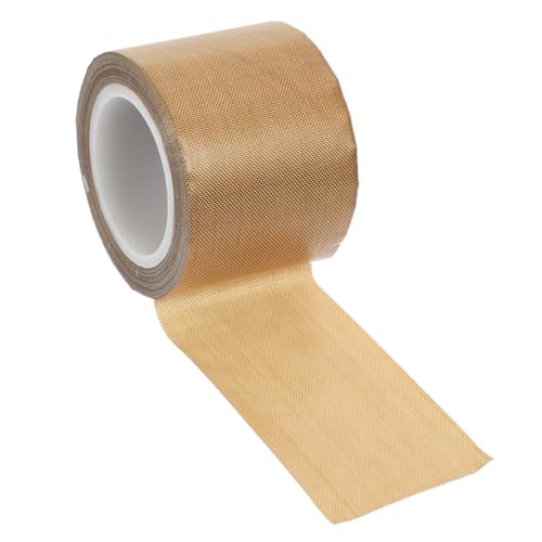BAZEITFLOW Hitzebeständiges Ptfe Klebeband mit Hoher Haftung für Elektronik Dichtungsband und Isolierband Vielseitiges Thermotransferband für Verpackung und Abdichtung von BAZEITFLOW