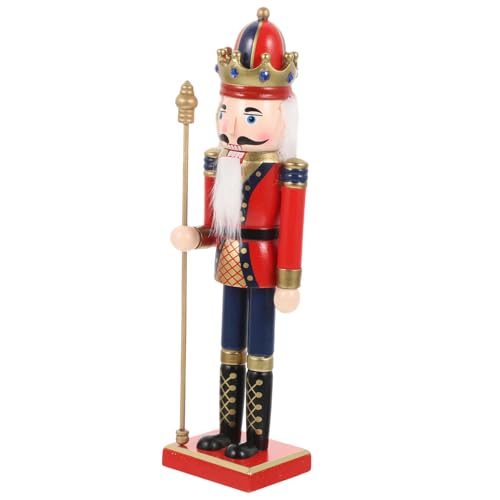 BAZEITFLOW Holz Soldat Rot mit Weihnachtsdeko Figur Holzfigur Tischdeko für Party und Wohnzimmer Festliche Nutcracker Dekoration BAZEITFLOW Holz Soldat Rot mit Weihnachtsdeko Figur Holzfigur Tischdeko für Party und Wohnzimmer Festliche Nutcracker Dekoration von BAZEITFLOW